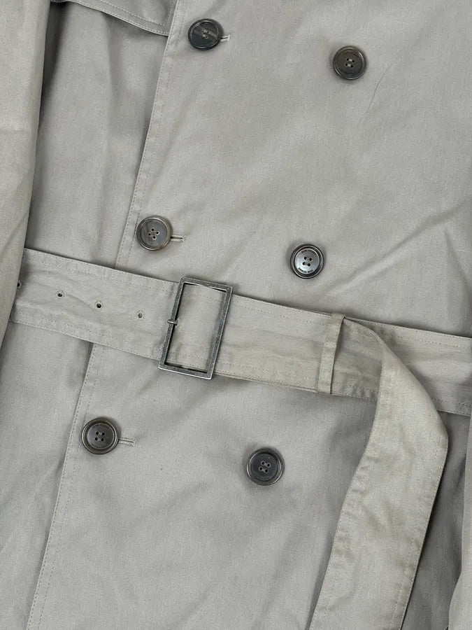 2010s Dior Beige Classy Double-Breasted Trench Coat by Kris Van Assche RwjJvdb 8