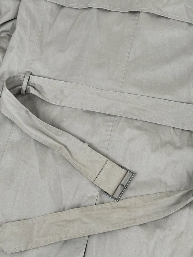 2010s Dior Beige Classy Double-Breasted Trench Coat by Kris Van Assche RwjJvdb 11