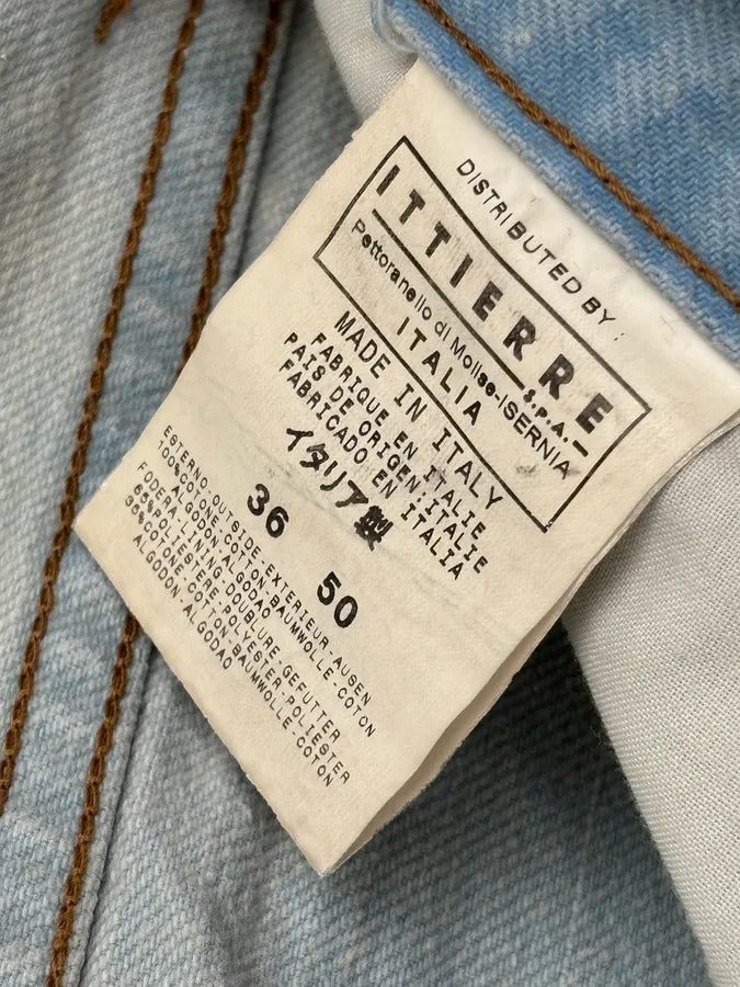 SS2005 Cavalli Light Blue Denim Straight Leg Jeans oSIjTPC 11