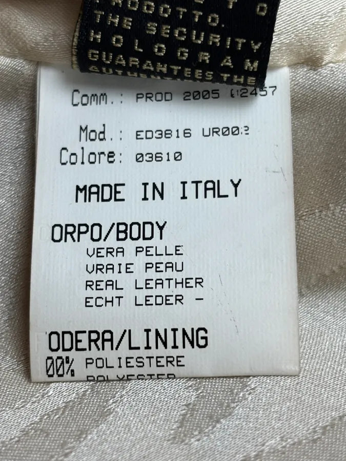 AW2005 Roberto Cavalli Brown Python Leather Premium Jacket fZBYQol 16