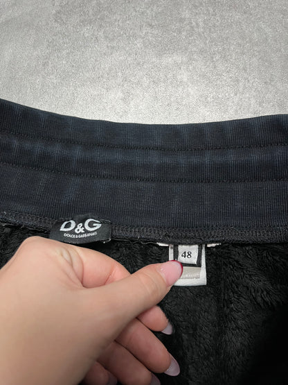 Dolce & Gabbana Fleece Black Jogger (M)