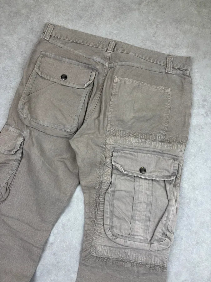 AW2006 Cavalli Beige Cargo Gun Pants diSBkqr 6