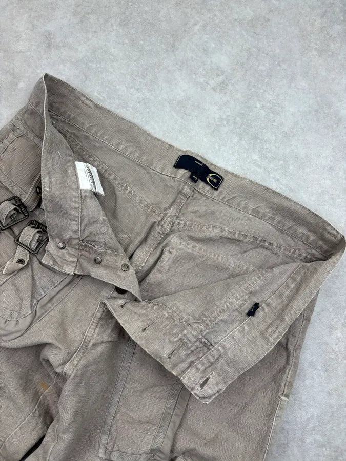 AW2006 Cavalli Beige Cargo Gun Pants diSBkqr 8