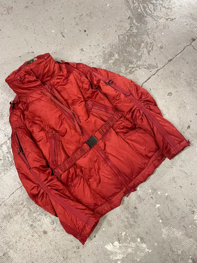 2006 Marithe Francois Girbaud Savage Bondage Red Puffer WoflTUp 2