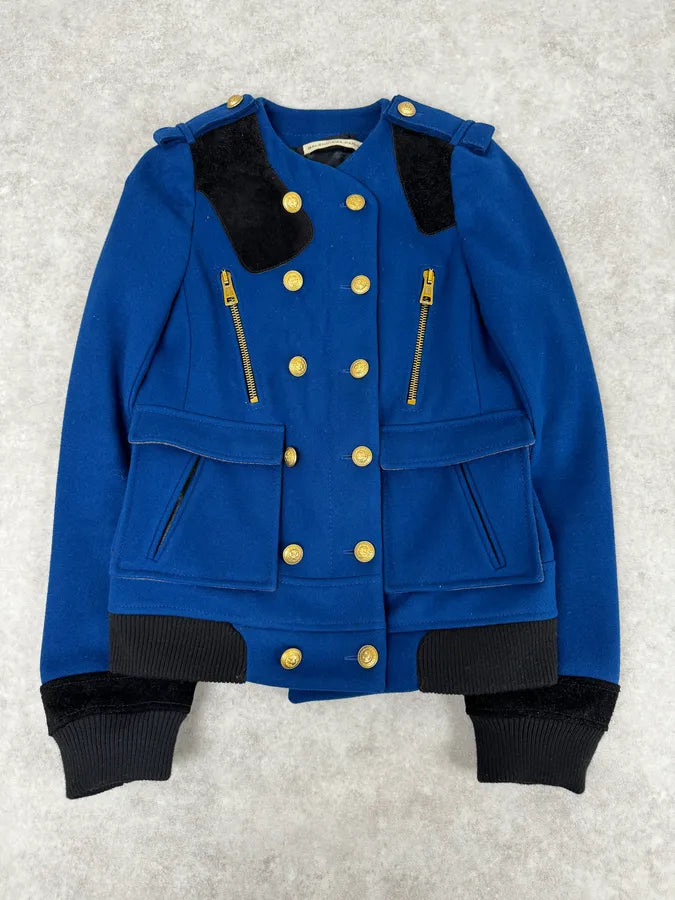 AW2007 Balenciaga Blue Royal Jacket By Nicolas Ghesquière oIWAqSB 0