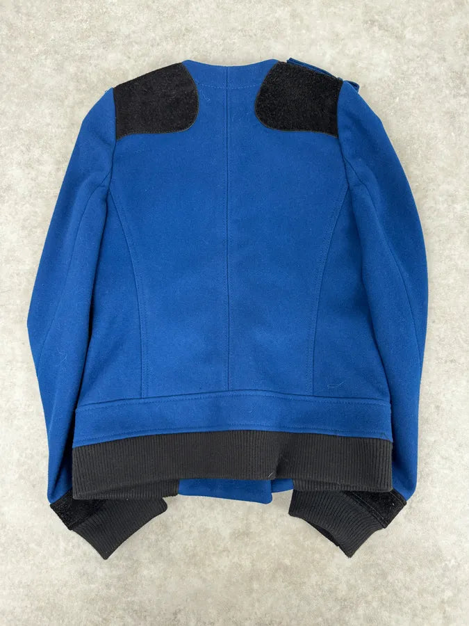 AW2007 Balenciaga Blue Royal Jacket By Nicolas Ghesquière oIWAqSB 3