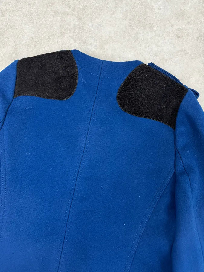 AW2007 Balenciaga Blue Royal Jacket By Nicolas Ghesquière oIWAqSB 5