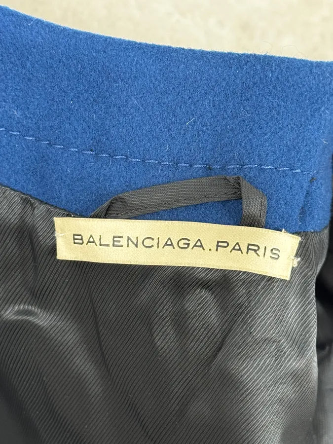 AW2007 Balenciaga Blue Royal Jacket By Nicolas Ghesquière oIWAqSB 12