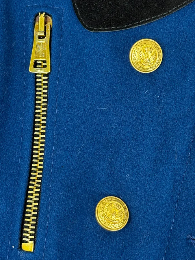 AW2007 Balenciaga Blue Royal Jacket By Nicolas Ghesquière oIWAqSB 10