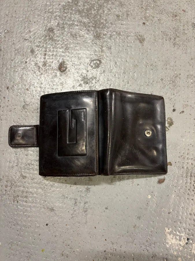 2007 Gucci Black Bifold Logo Leather Wallet NORzuNL 3