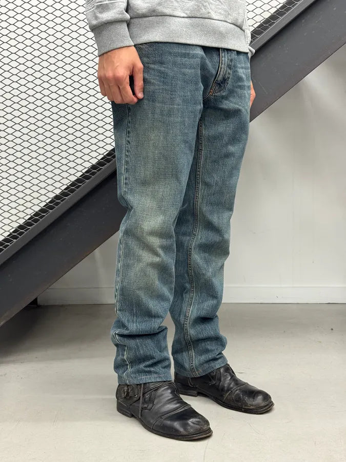 AW2007 Gucci Blue Denim Straight Jeans by Frida Giannini dibDjqn 2