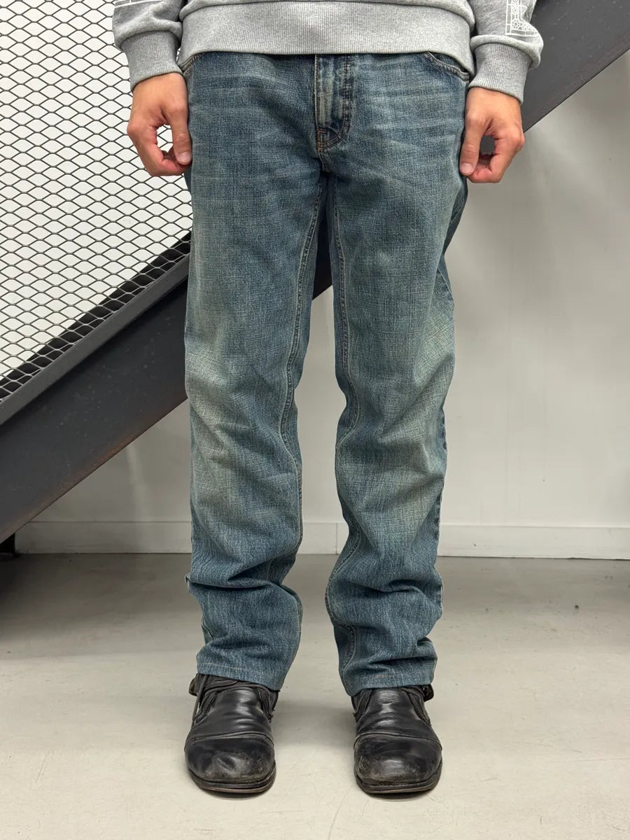 AW2007 Gucci Blue Denim Straight Jeans by Frida Giannini dibDjqn 0