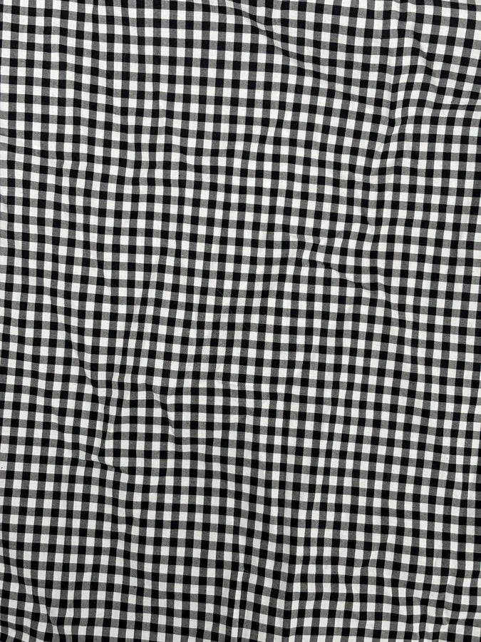 SS2008 Prada Black White Checkered Shirt NnxglVG 7