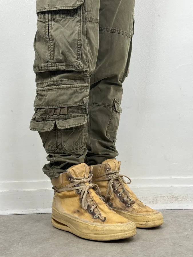 2009 Carol Christian Poell Cream Kangaroo Leather High Boots ejwyuPp 2