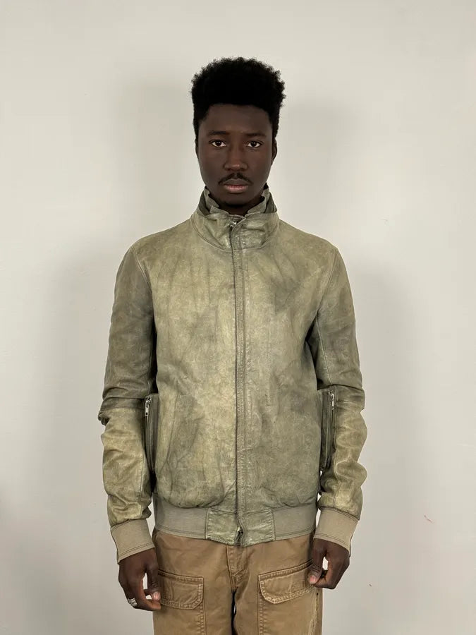 2009 Carol Christian Poell Raw Beige Leather Jacket ecjjRkQ 1