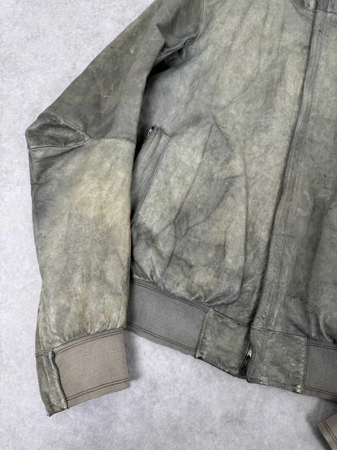 2009 Carol Christian Poell Raw Beige Leather Jacket ecjjRkQ 5