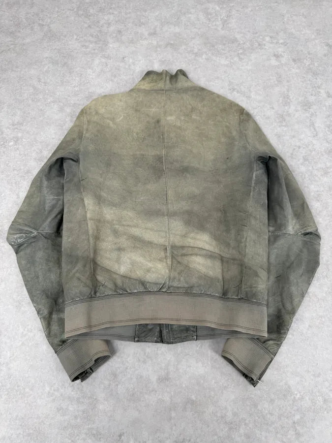 2009 Carol Christian Poell Raw Beige Leather Jacket ecjjRkQ 2