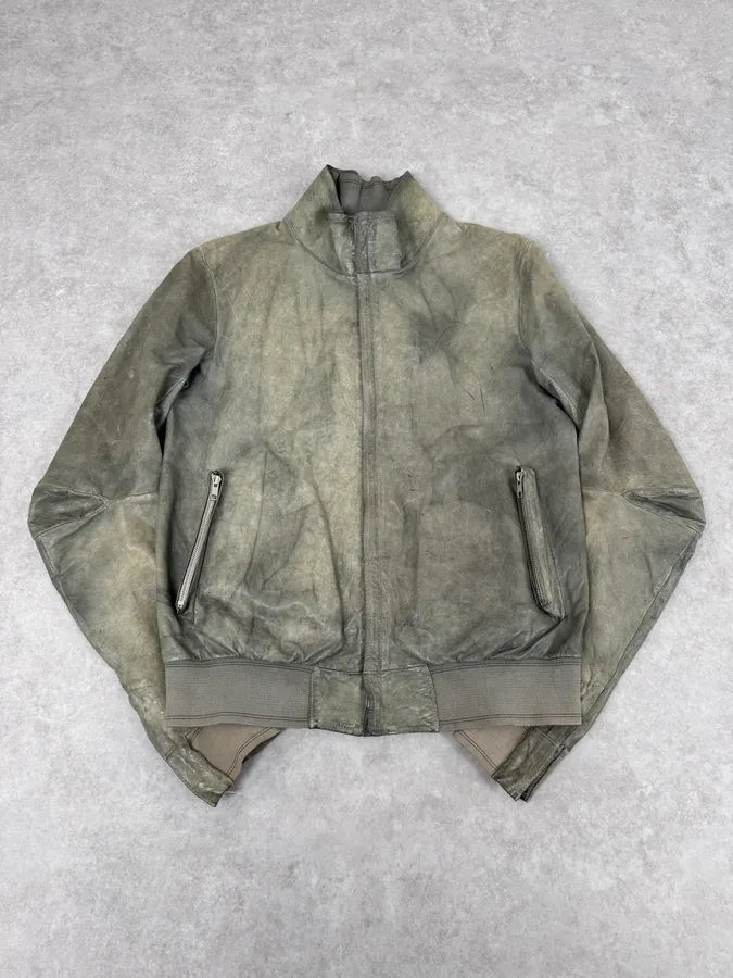 2009 Carol Christian Poell Raw Beige Leather Jacket ecjjRkQ 6