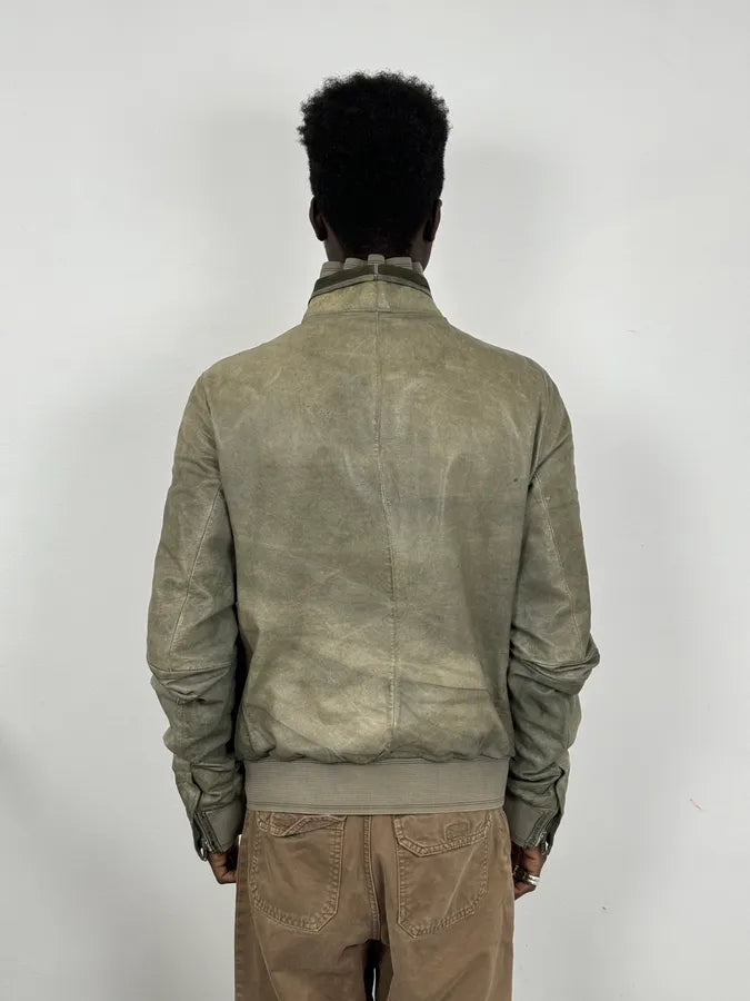 2009 Carol Christian Poell Raw Beige Leather Jacket ecjjRkQ 4