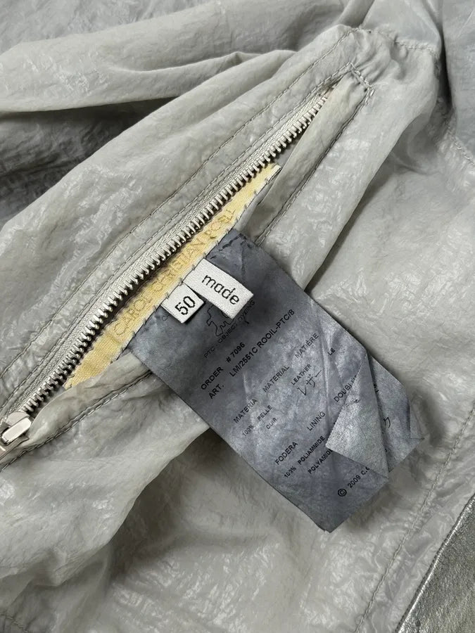 2009 Carol Christian Poell Raw Beige Leather Jacket ecjjRkQ 10