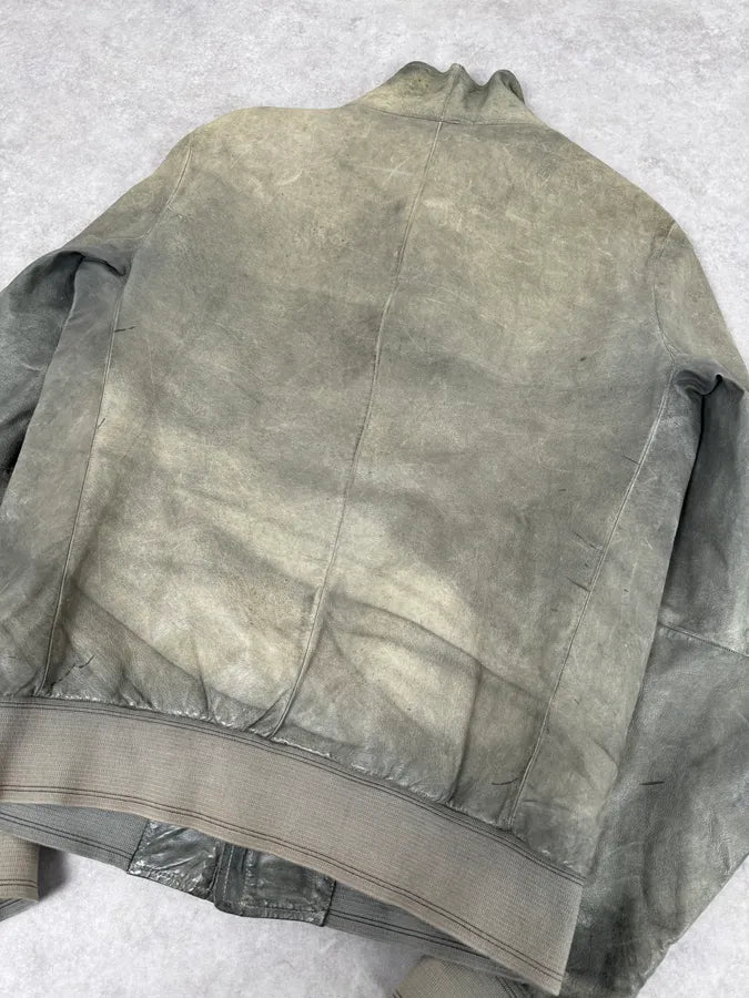 2009 Carol Christian Poell Raw Beige Leather Jacket ecjjRkQ 11