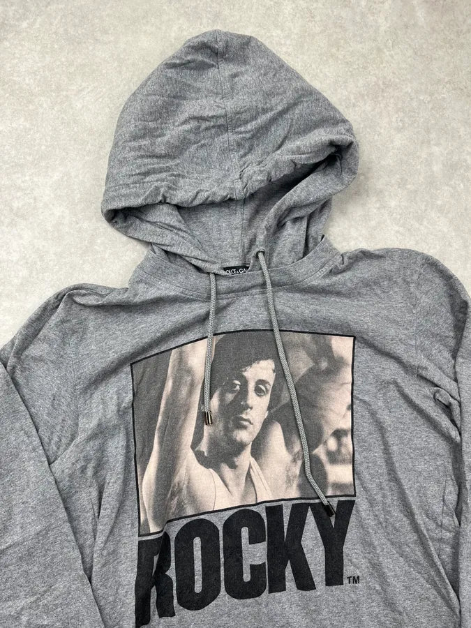 AW2009 Dolce & Gabbana Grey Rocky Hoodie seBRfUw 4