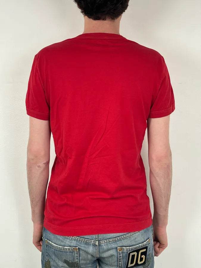 SS2009 Dolce & Gabbana Red Rocky T-Shirt rekbHkM 2