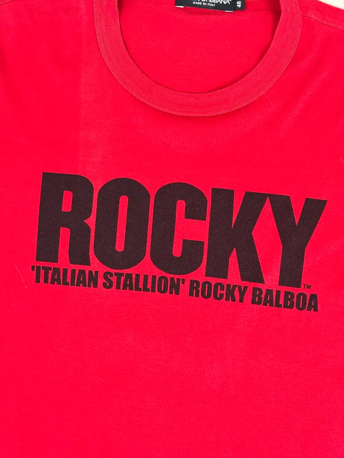 SS2009 Dolce & Gabbana Red Rocky T-Shirt rekbHkM 6