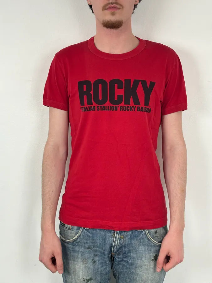 SS2009 Dolce & Gabbana Red Rocky T-Shirt rekbHkM 1