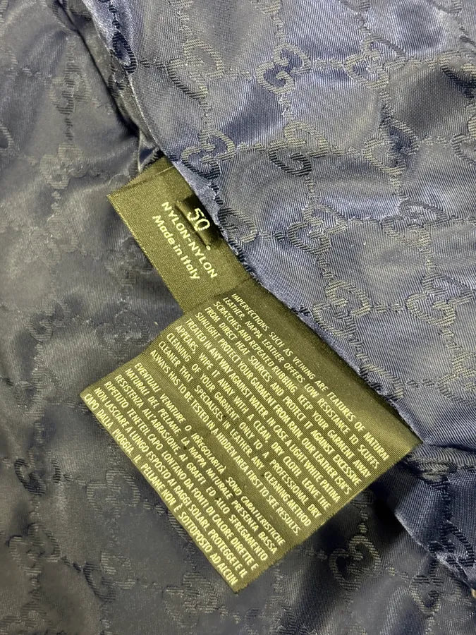 2000s Gucci Black Wool Double-Breasted Coat UXWpsiO 10