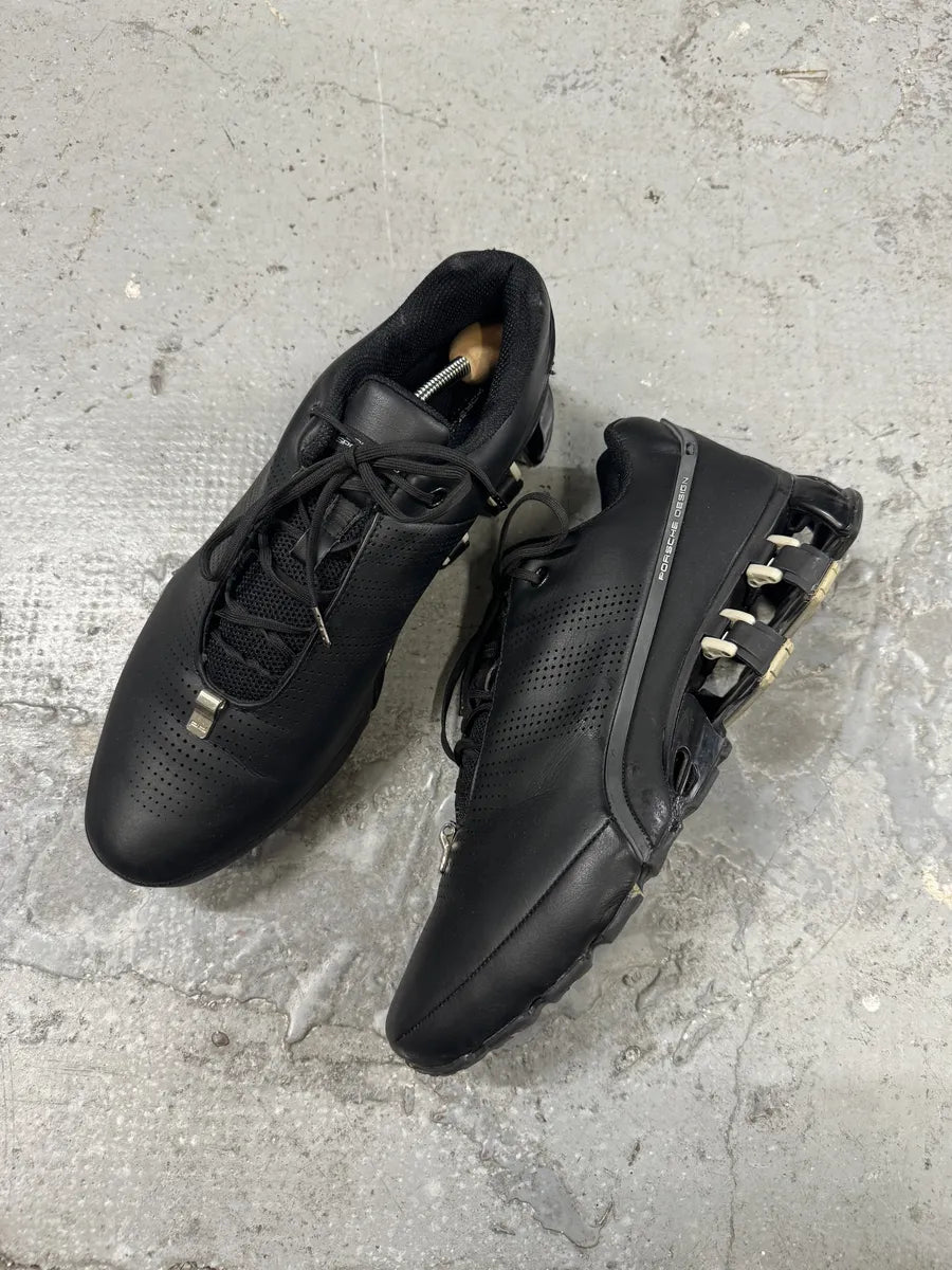 2010 Adidas x Porsche Black Leather Bounce Shoes (45eu/us11) ZrivYji 4