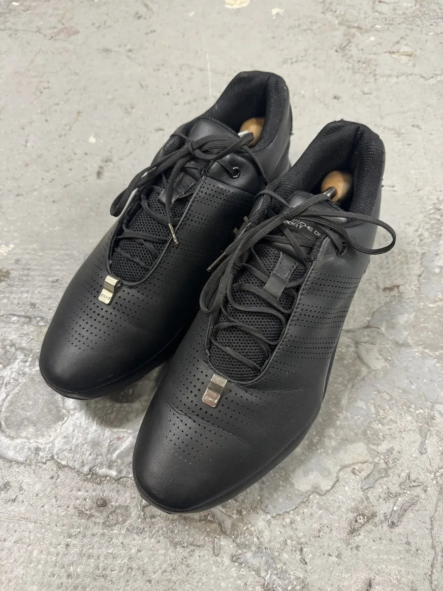 2010 Adidas x Porsche Black Leather Bounce Shoes (45eu/us11) ZrivYji 5