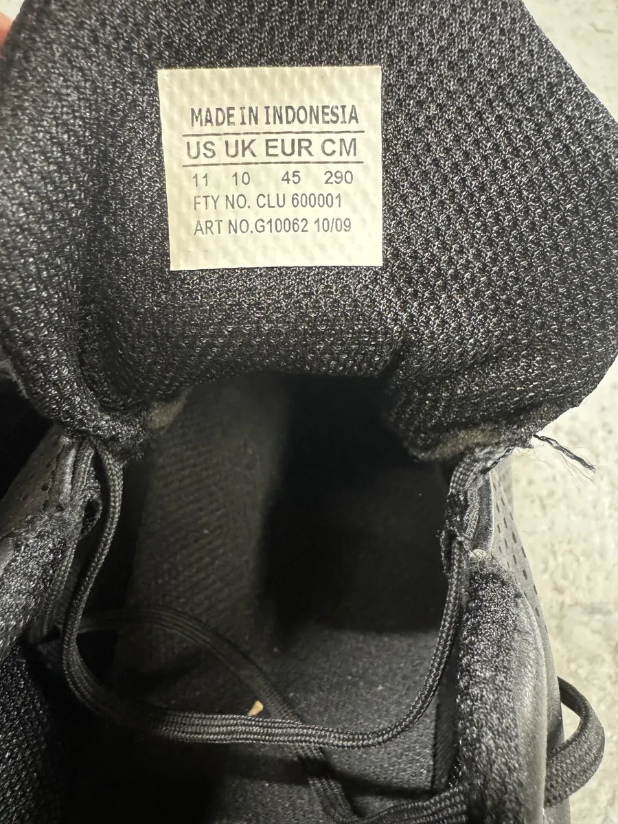 2010 Adidas x Porsche Black Leather Bounce Shoes (45eu/us11) ZrivYji 8