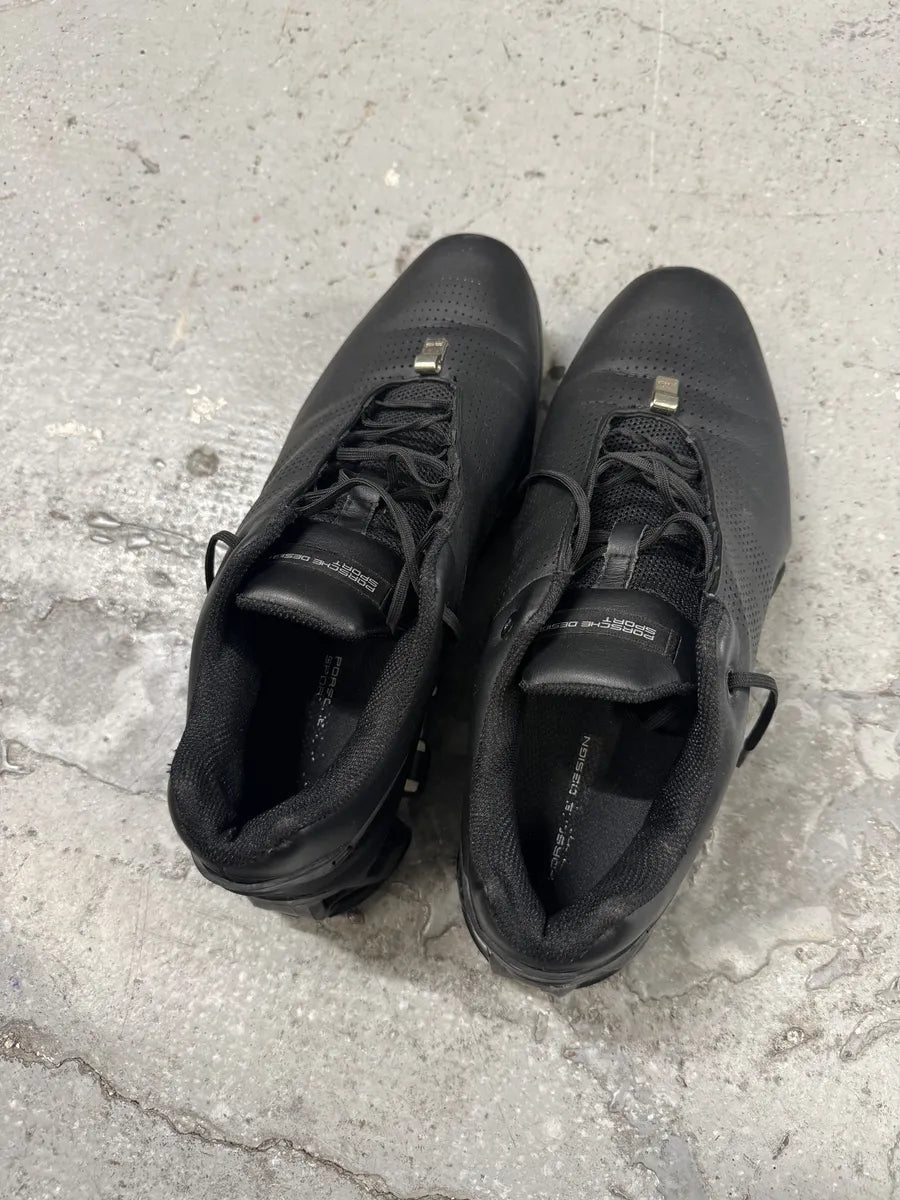 2010 Adidas x Porsche Black Leather Bounce Shoes (45eu/us11) ZrivYji 9