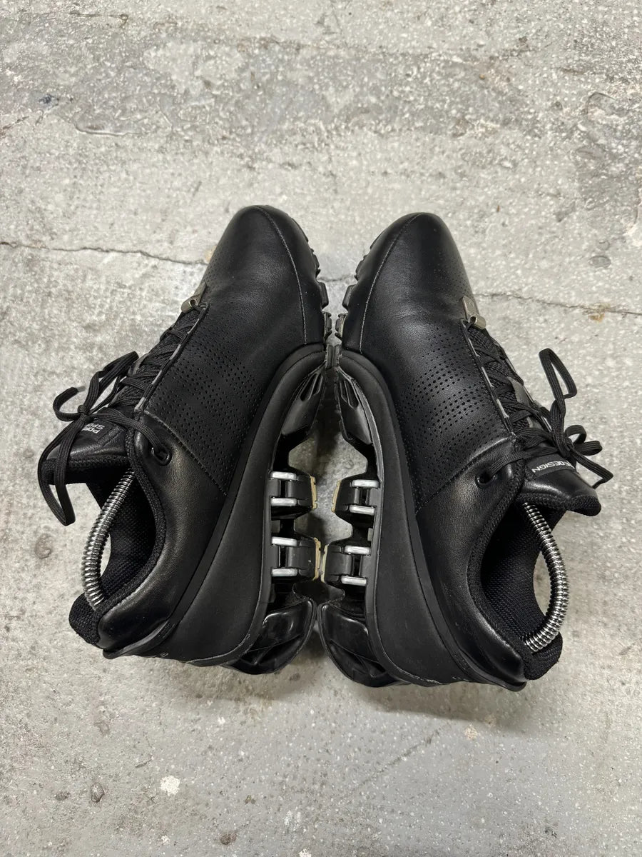 2010 Adidas x Porsche P5000 Bounce Black Leather Shoes (40eu/us7) zHgREam 4