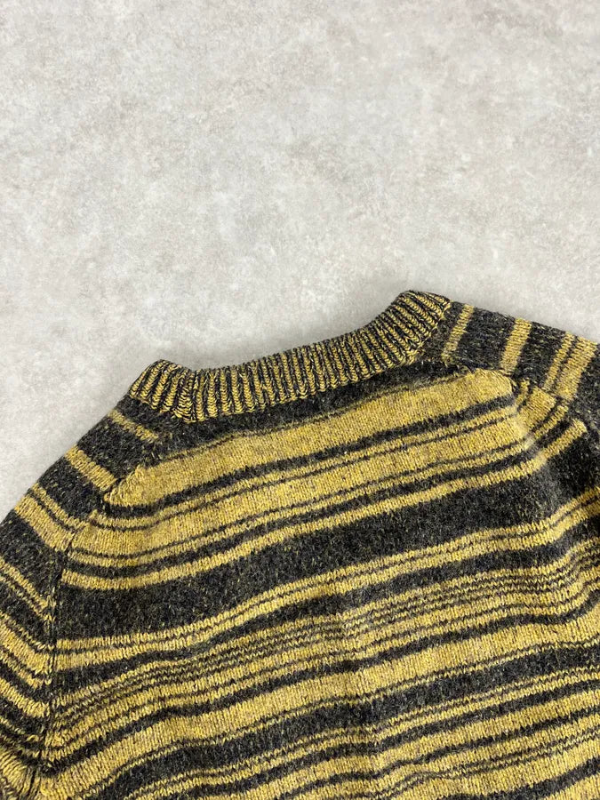 AW2016 Acne Studios Yellow Striped Sweater kZShlLT 5