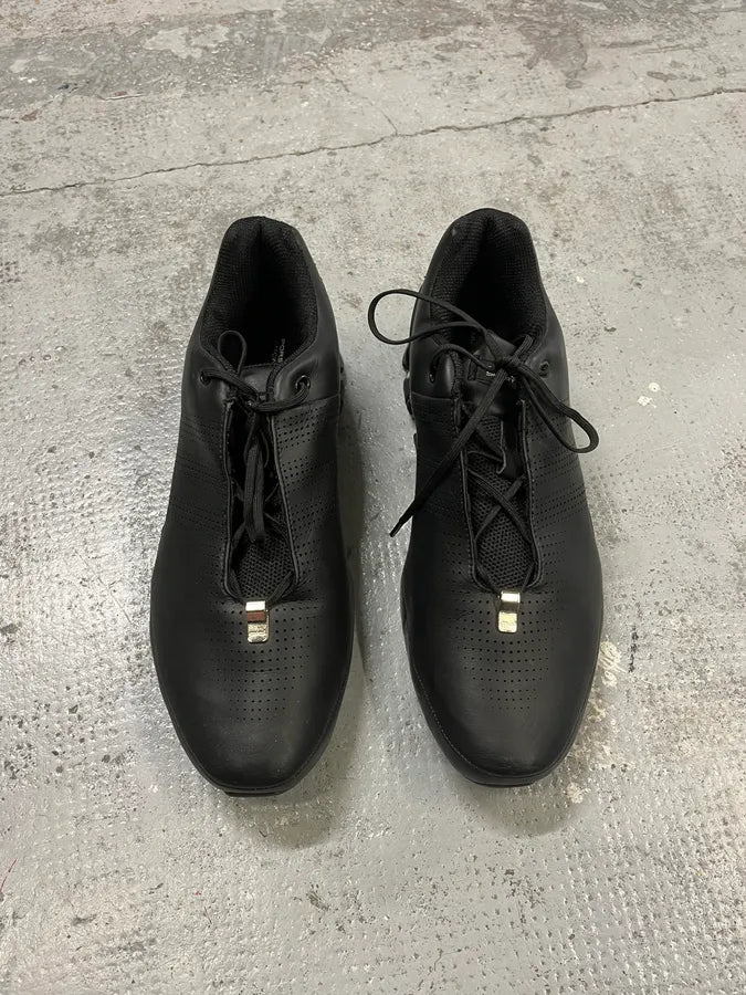 2010s Adidas X Porsche Bounce S4 Black Leather Sneakers RqZsmHt 1