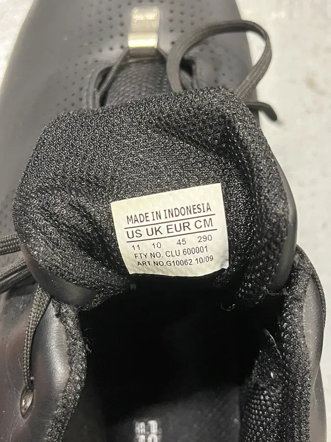 2010s Adidas X Porsche Bounce S4 Black Leather Sneakers RqZsmHt 8