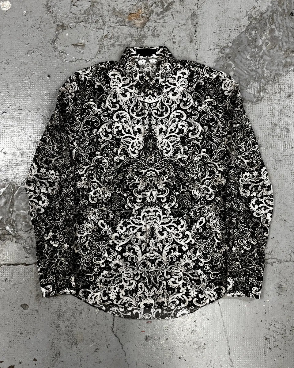 2010s Alexander McQueen Black & White Royal Dynastie Shurt hoLwRLs 0