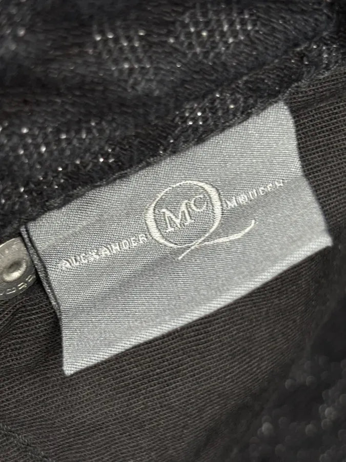 2010s Alexander McQueen Black Leopard Jeans  BmMhUOx 12