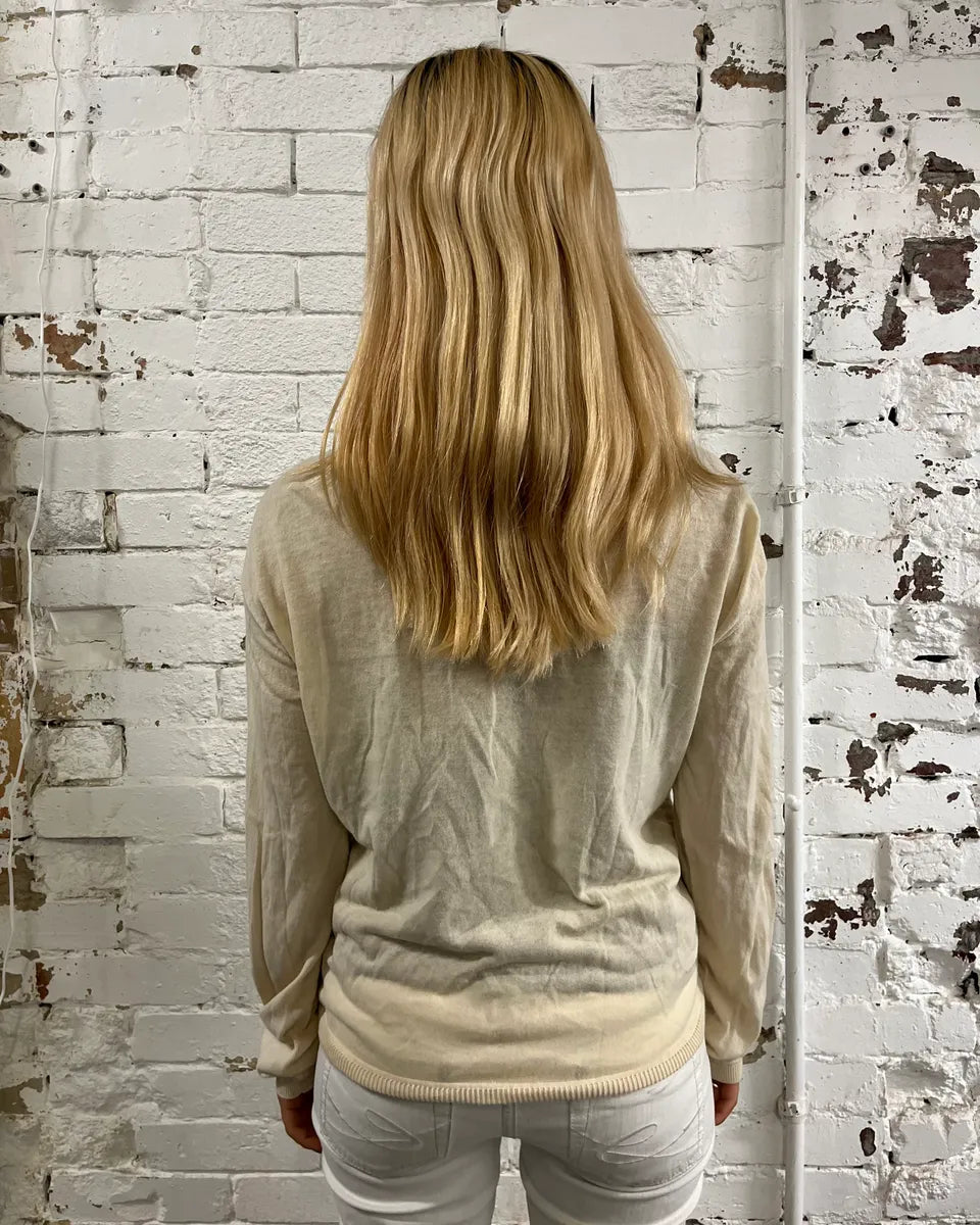 2010s Armani Camo Embroidered Cream Cardigan cixujbX 1