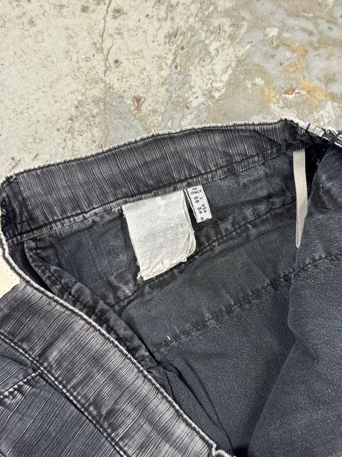 2010s Armani Grey Faded Oversized Cargo Pants lmlaxWf 9