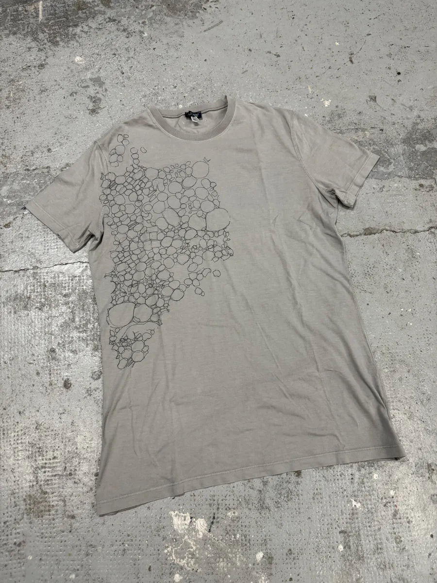 2010s Armani Rock Bubble Fantasy Grey T-Shirt LrXKedt 4