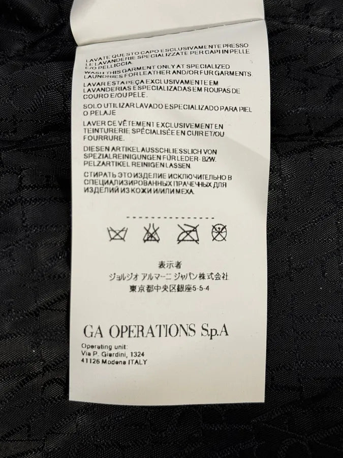 2010s Armani White & Blue Lined Ricing Jacket HkjUKUN 11