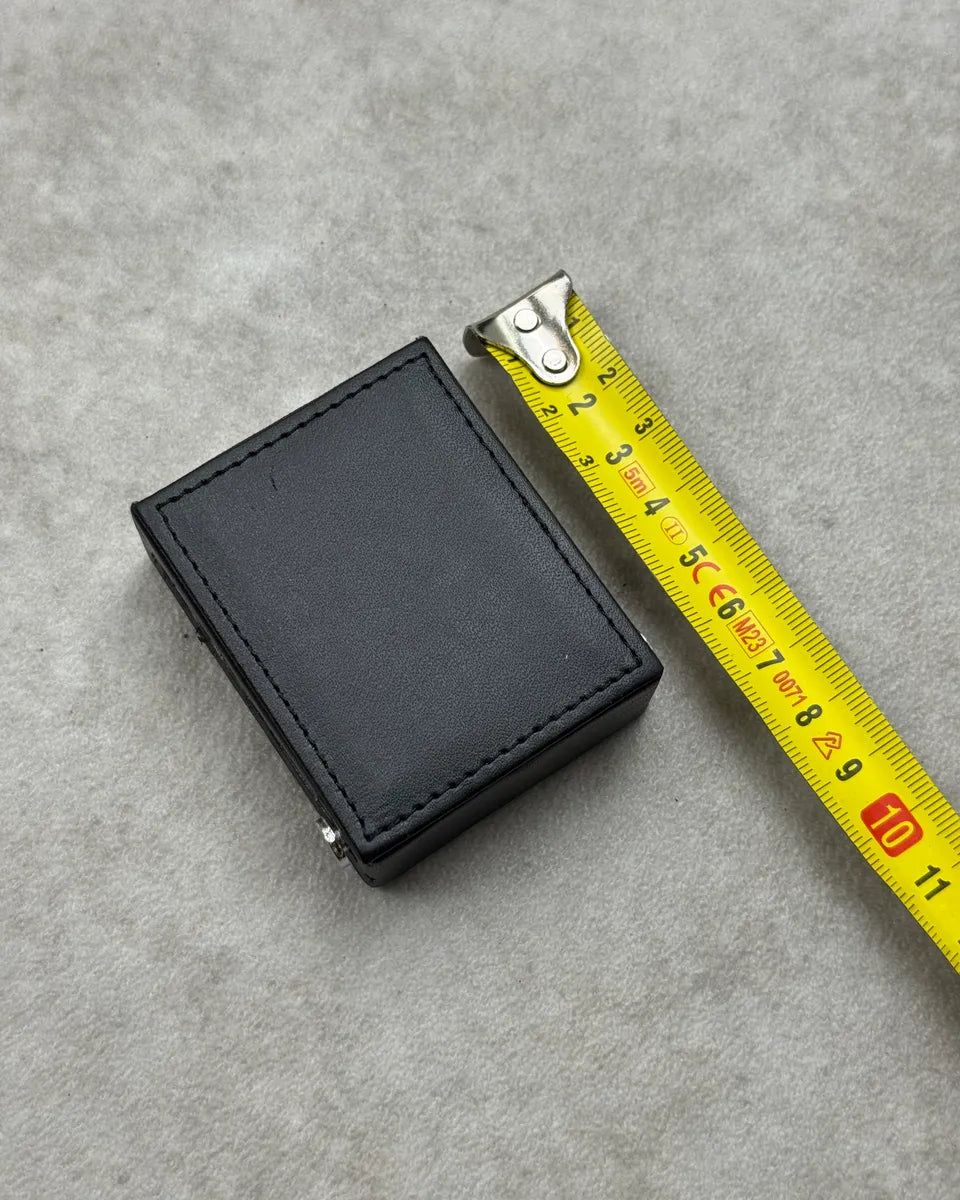 2010s Balenciaga Black Leather Travel Clock VTNXSIr 5