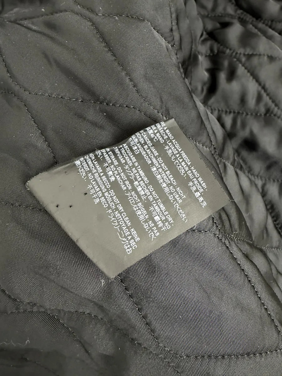 2010s Balenciaga Green Fur Hooded Parka Jacket zGUYGRh 8