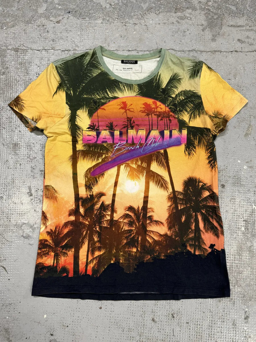2010s Balmain Beach Club T-Shirt AIdbZiz 0