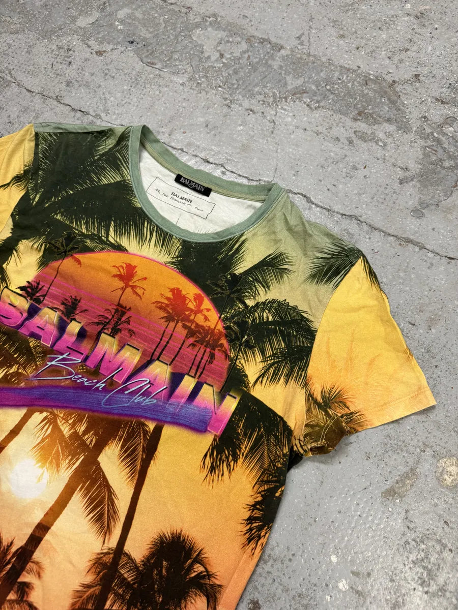 2010s Balmain Beach Club T-Shirt AIdbZiz 4