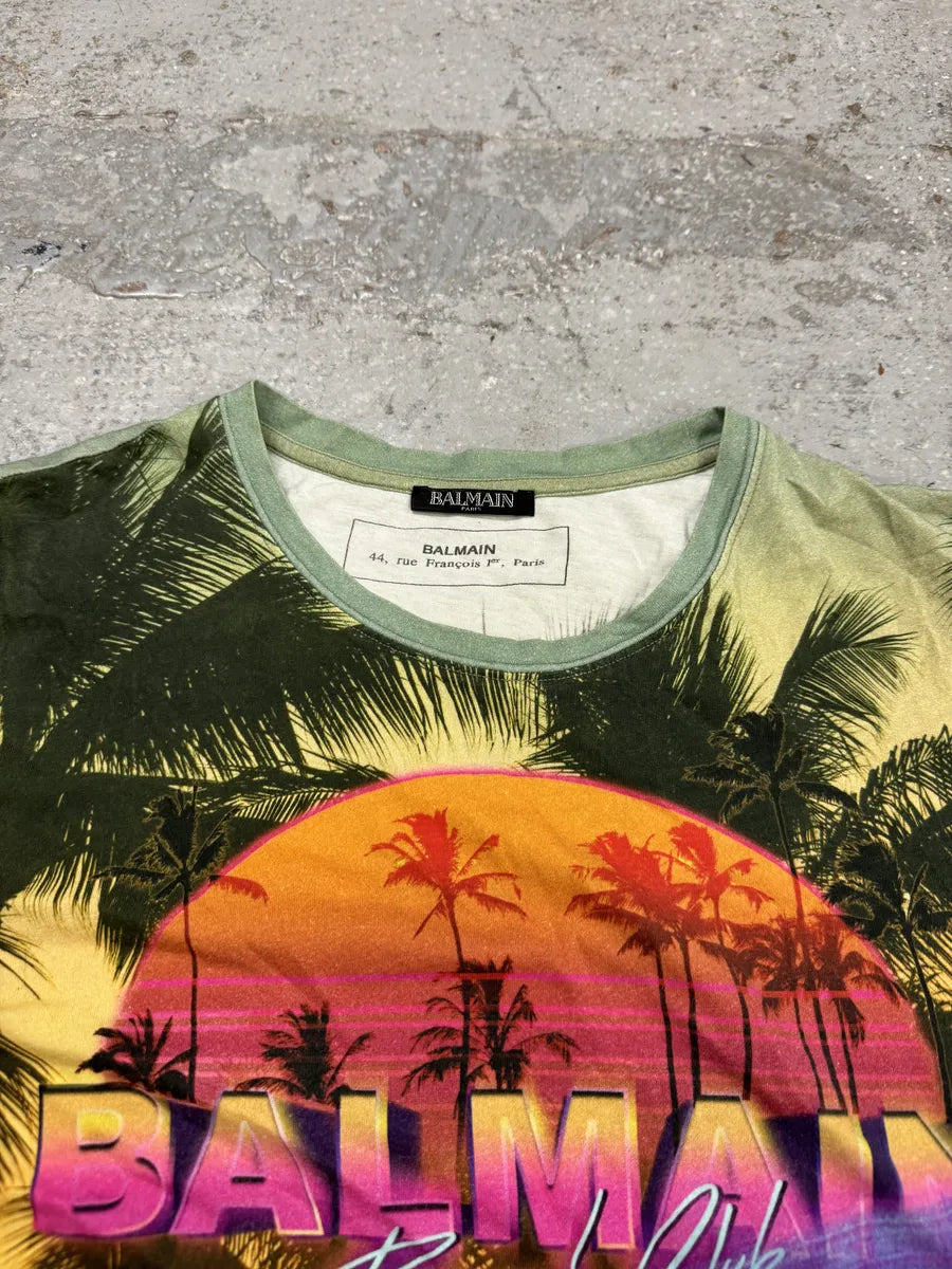 2010s Balmain Beach Club T-Shirt AIdbZiz 6