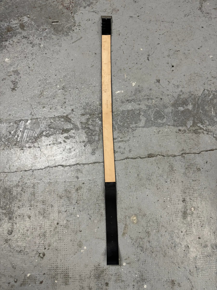 2010s Balmain Black & White Contemporary Leather Belt GMtwxlS 4